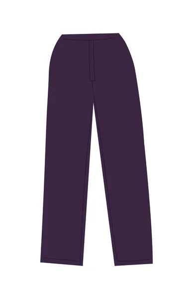 Pegatina pantalones púrpura — Archivo Imágenes Vectoriales
