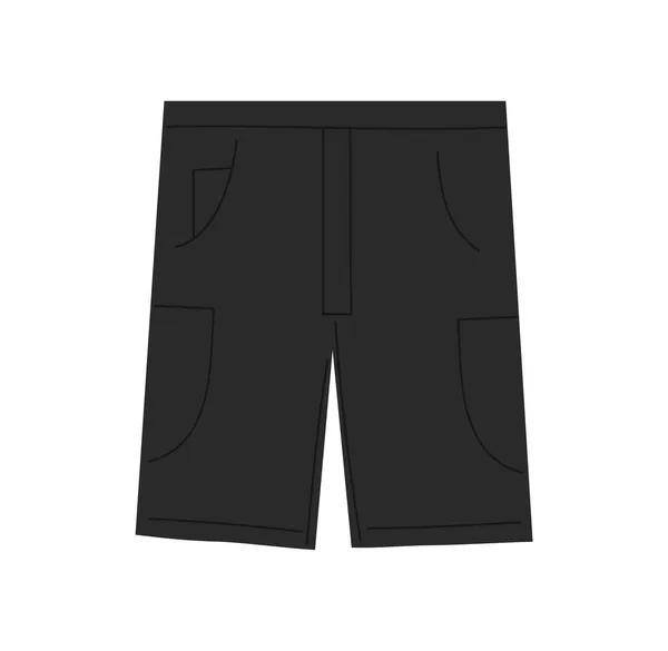 Adhesivo pantalones negros — Archivo Imágenes Vectoriales