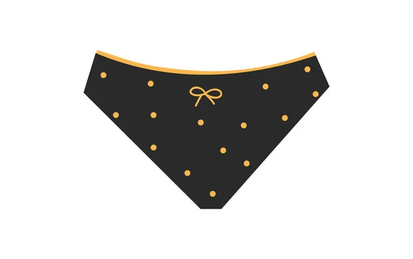 Underwear with dots — Stock Vector