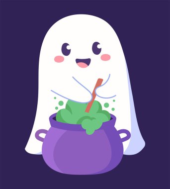 Şirin hayalet iksir yapar.