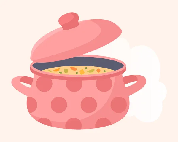 Наклейка супа — стоковый вектор