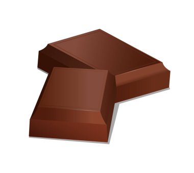 Acı ya da sütlü çikolata ikonu