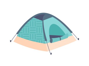 Kamp çadırı etiketi