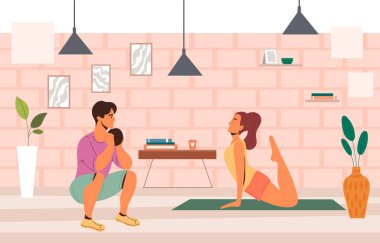 Spor aktiviteleri konsepti