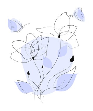 Çiçekler ve Kelebekler