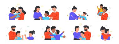 Çocuk evlat edinme sahnesi