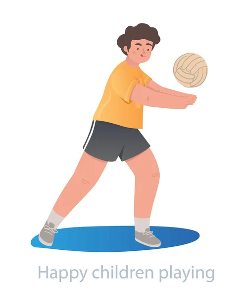 Deportes para el concepto infantil — Archivo Imágenes Vectoriales