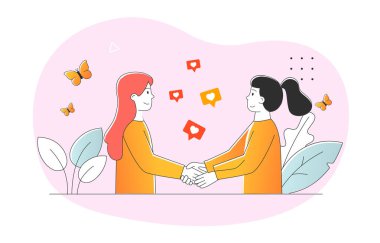 Kız arkadaş kucaklaşması