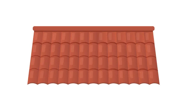 Красная крыша — стоковый вектор