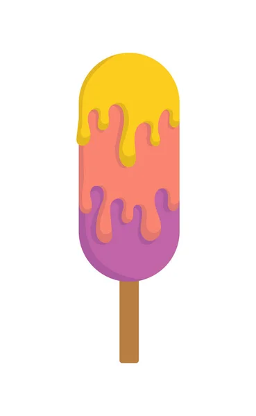 Concept de crème glacée — Image vectorielle