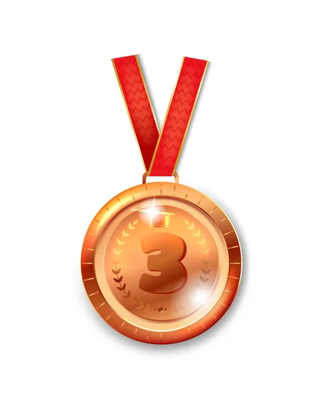 Realistic medal concept — Stockvector