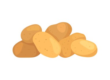Bunch of potatoes concept