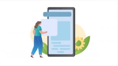 Mobil uygulama geliştirme süreci video kavramı