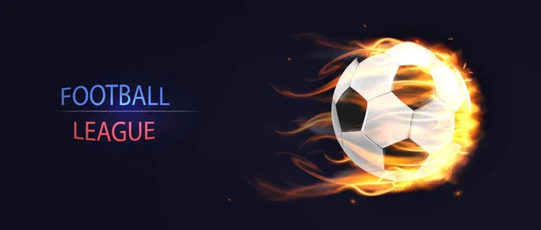 Football League concept — Image vectorielle