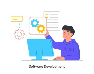 Web sitesi geliştirme soyut kavramı