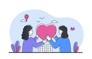 Sevgi dolu arkadaşlar