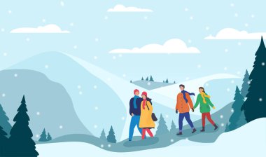 Kar mevsimi konsepti