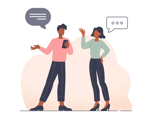 Conversation between friends Vector Art Stock Images | Depositphotos Conversation between friends Vector Art Stock Images | Depositphotos