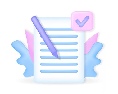 Kopya yazma kavramı. Kalem ve kağıt, siteleri içerik, reklam malları ve hizmetlerle doldurmak. Arama motoru tanıtımı için sayfa optimizasyonu. İnternette çalışıyorum. Çizgi film düz vektör çizimi