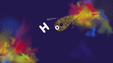 Mutlu Holi festivali video konsepti