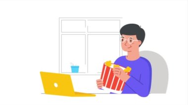 Kişi lezzetli yemek video konsepti yer