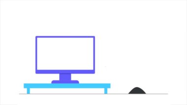 İnternet dolandırıcılığı ve hacker saldırısı video konsepti