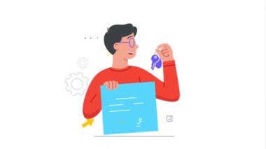 İş belgeleri video konsepti