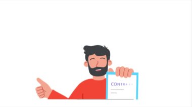 İş belgeleri video konsepti