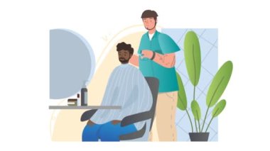 Kuaför ve berber video konsepti