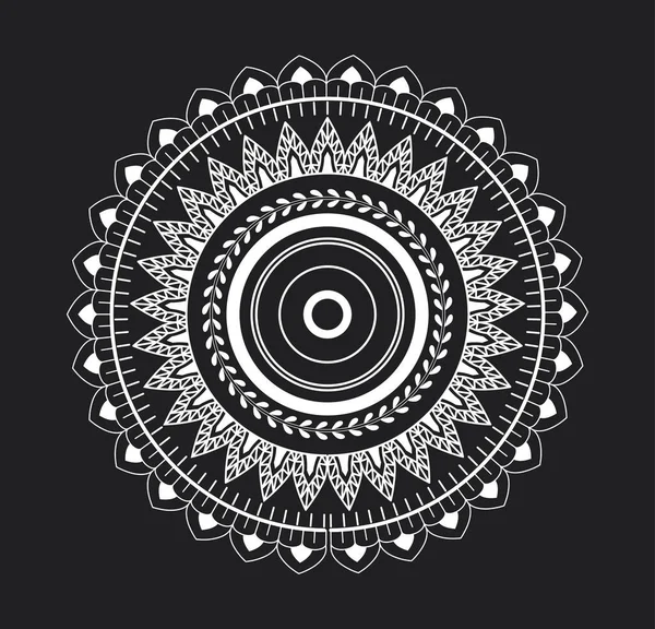 Boho tarzında süs çemberi. Daireler için şık resimler, minimalist sanat eserleri. Mistisizm ve büyücülük, ezoteriklik. Geleneksel siyah beyaz desenler. Çizgi film düz vektör çizimi