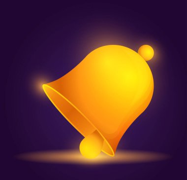 Büyük Çan 'ı. Web sitesi için parlak simgeler ve sanal slot makineleri yaratmak için arayüz. Kumar ve kumarhane. Simgeler ve bildirimler, sosyal ağlar için etiket. Çizgi film düz vektör çizimi