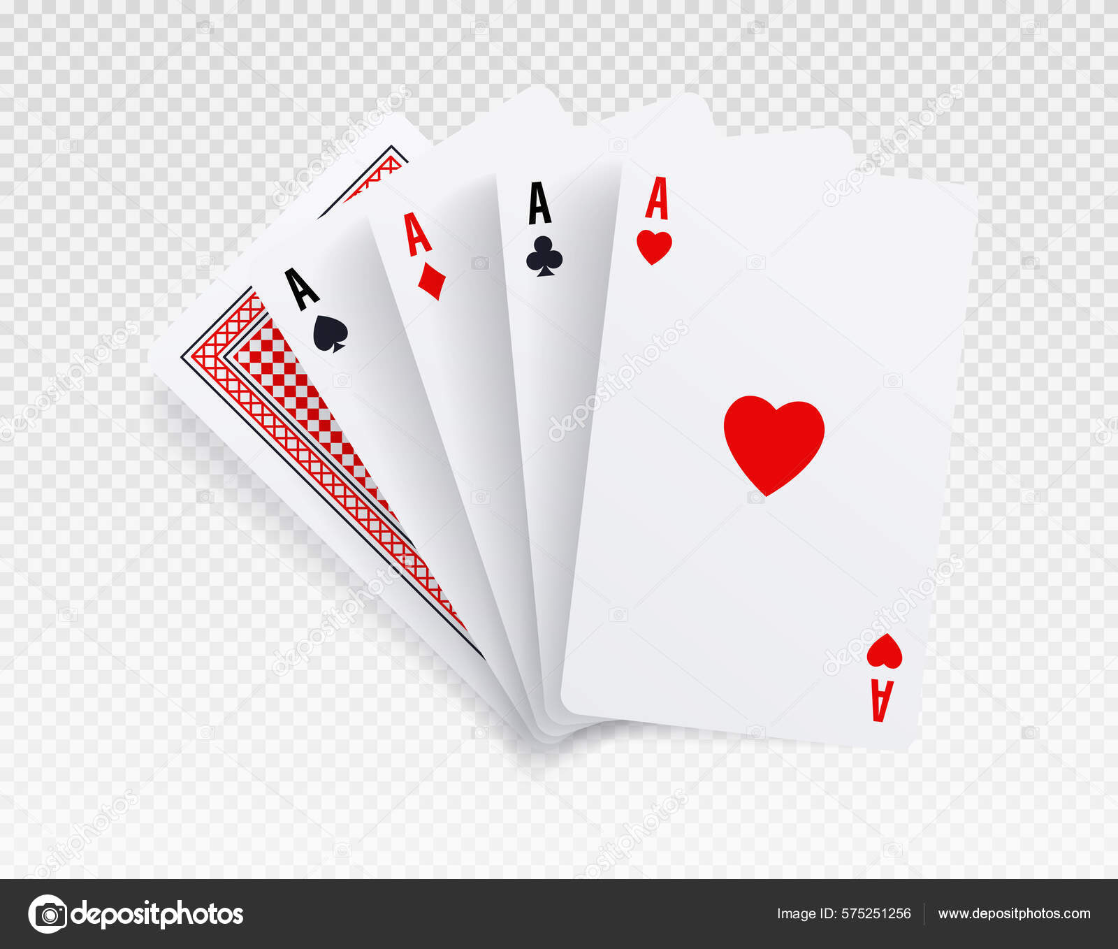 Cartões de jogo de vetor. vetor de cartas de jogos de jogos de azar