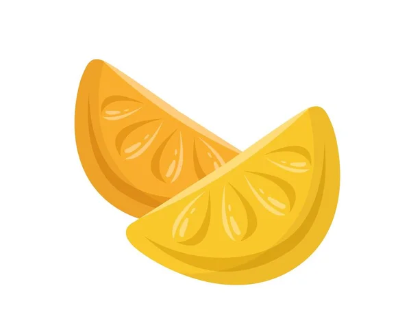 Jelly Lemon Slices Delicious Tasty Junk Unhealthy Food Set Sweets — Stock vektor