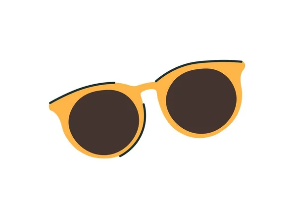 Stylish Sunglasses Sticker Graphic Elements Social Networks Website Summer Season — ストックベクタ