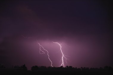 Lightning In The Sky clipart