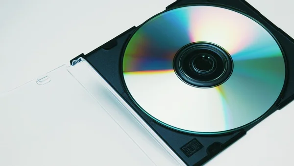 Bir CD — Stok fotoğraf