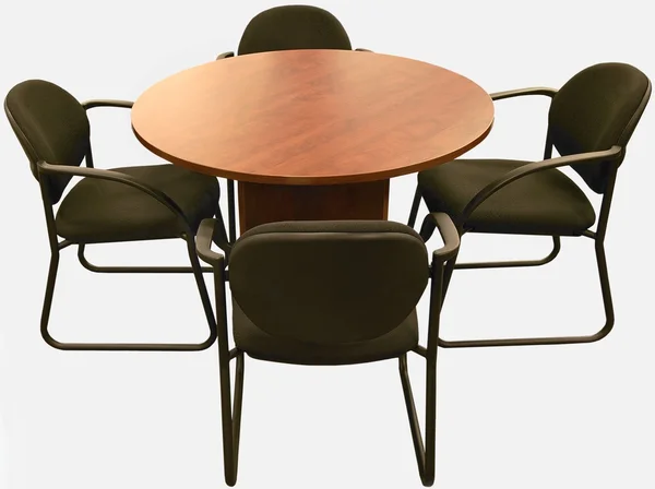 Tafel en stoelen — Stockfoto