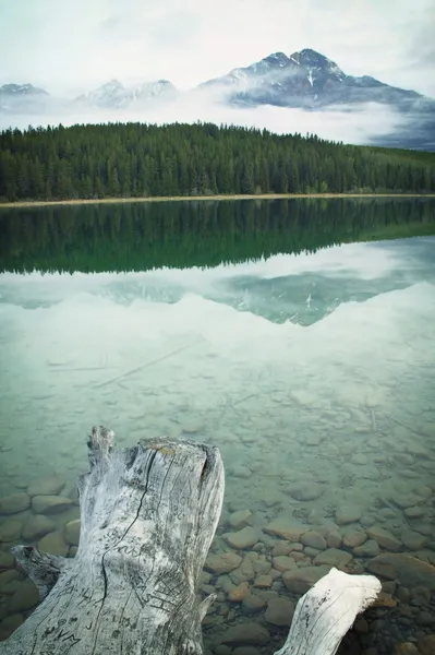 湖と山 — ストック写真