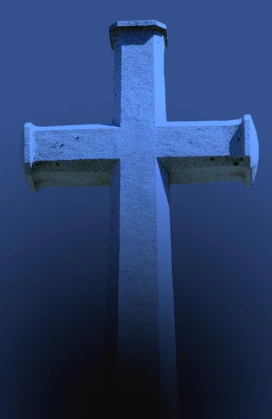 Uma cruz — Fotografia de Stock