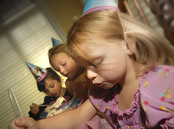 Children At A Birthday Party — Stock Photo, Image