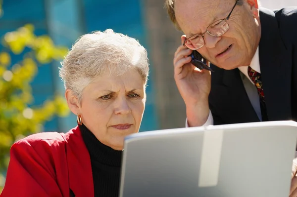 Stress over resultaten — Stockfoto