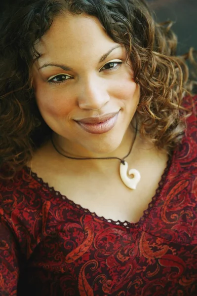 Woman With Necklace — Stock Photo, Image