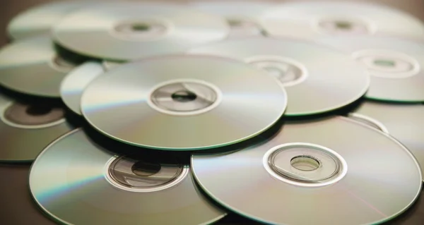 A Group Of Cds — Stock Photo, Image