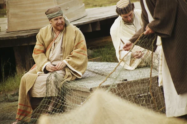 A Group Of Fishermen — Stock Photo, Image