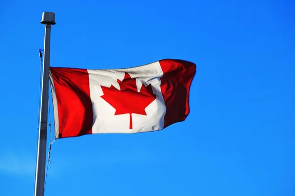 La bandera canadiense — Foto de Stock