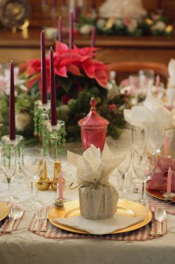 Christmas yemek masası