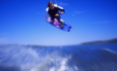 adam wakeboarding kömür göl Kanada