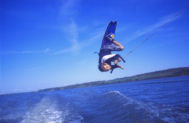 adam wakeboarding kömür göl Kanada