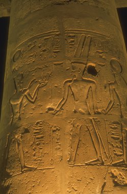 Mısır sanat el-karnak