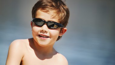 Bir çocuğun portresi.